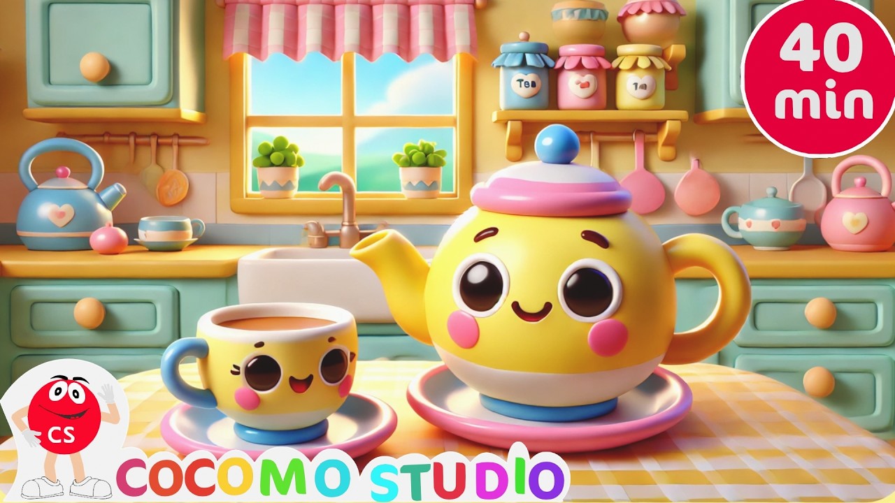 I’m a Little Teapot Action Song | Fun Movement Song for Kids