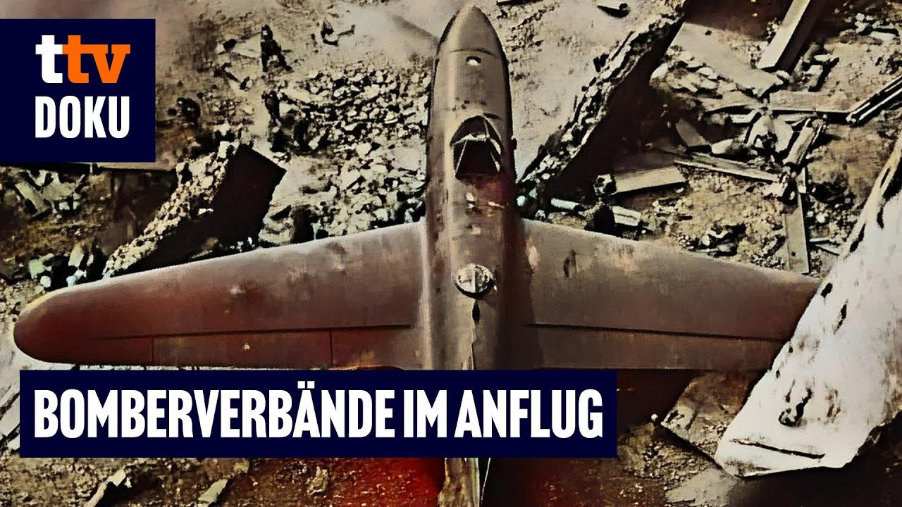 Bomberverbände im Anflug (LUFTKRIEG ORIGINALAUFNAHMEN, Zweiter Weltkrieg Dokumentation)