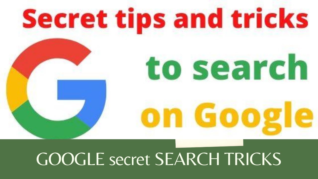 Google secret search tricks 2021 | Google secrets you don't know about