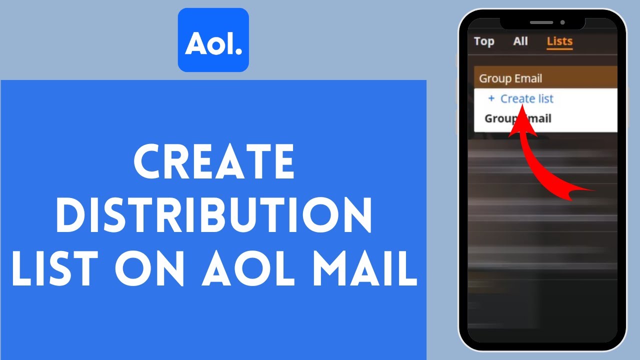 How to Create Distribution List on AOL Mail (2024) | AOL Mail Tutorial