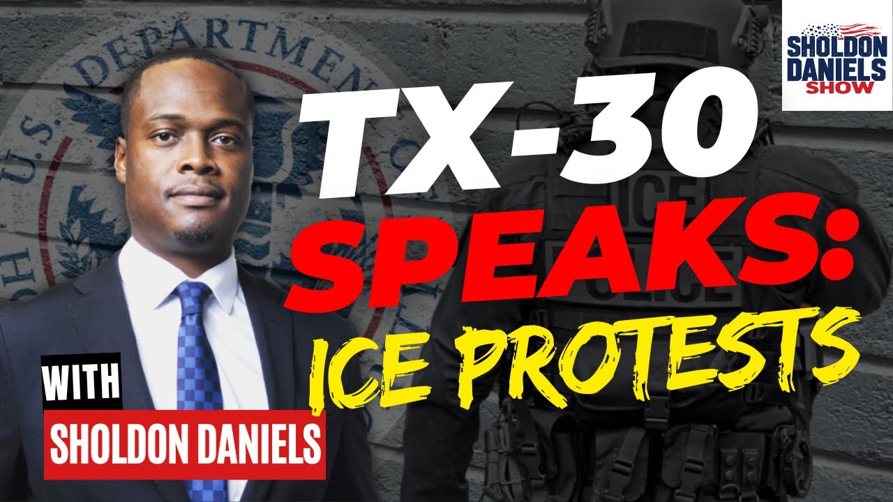 Sholdon Daniels Questions Dallas ICE Protesters