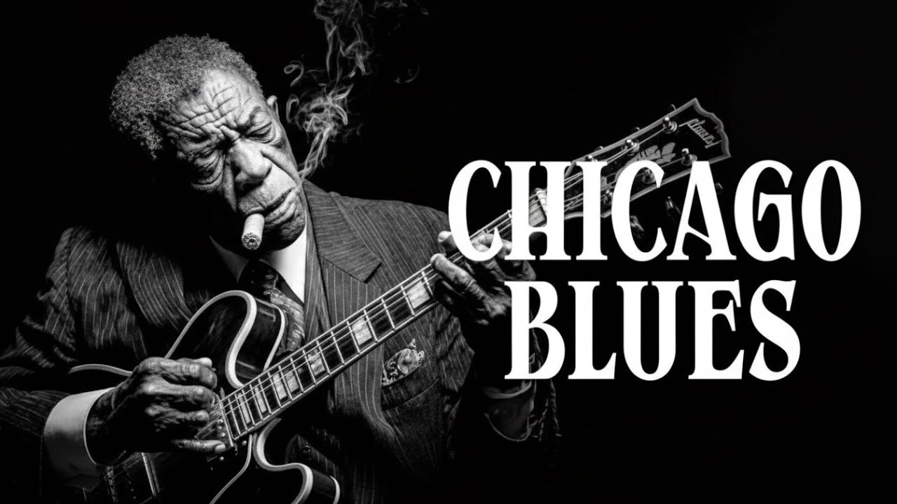 Whiskey Blues Journey 🥃💎 Legendary Chicago Blues Songs 🎸🧊 Chill & Relaxing
