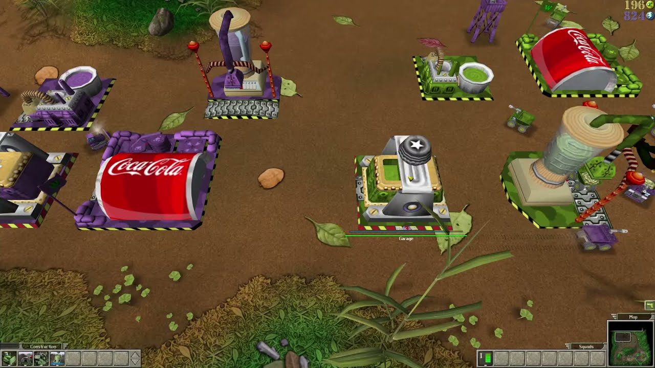 🔴 Army Men RTS - Multijugador Coop - Asedio al jardín - Grandes Batallas 1 (Dificultad Difícil)