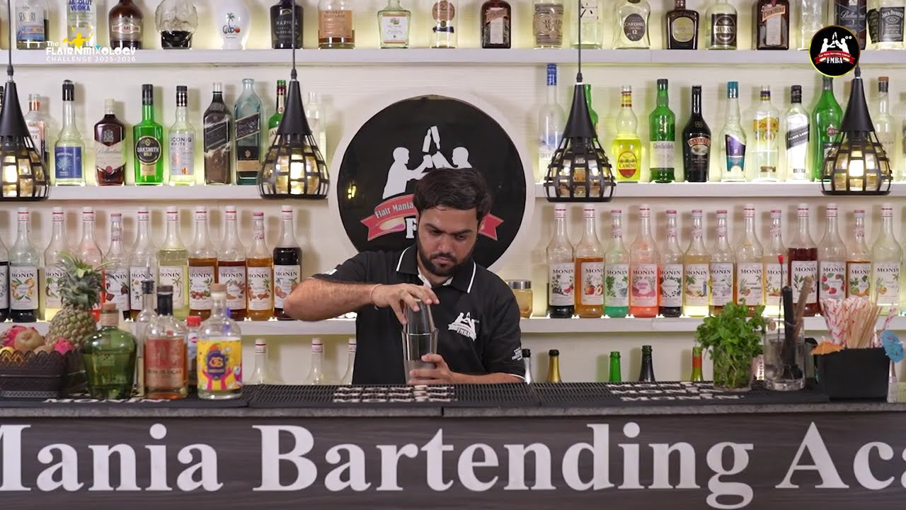 Flair & Mixology Challenges 2025-2026, Best Bartending College in Mumbai #bartender #cocktail