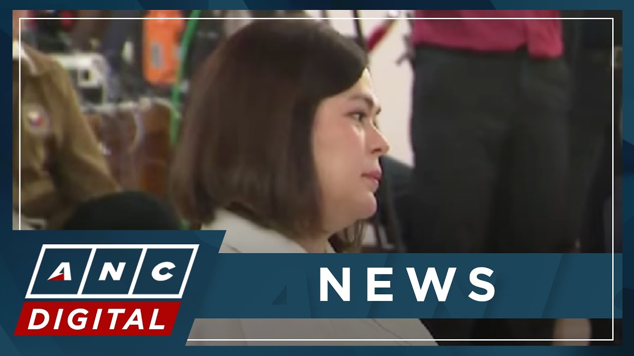 MOMENT: Tinio presses VP Sara on use of P125-M confidential funds | ANC