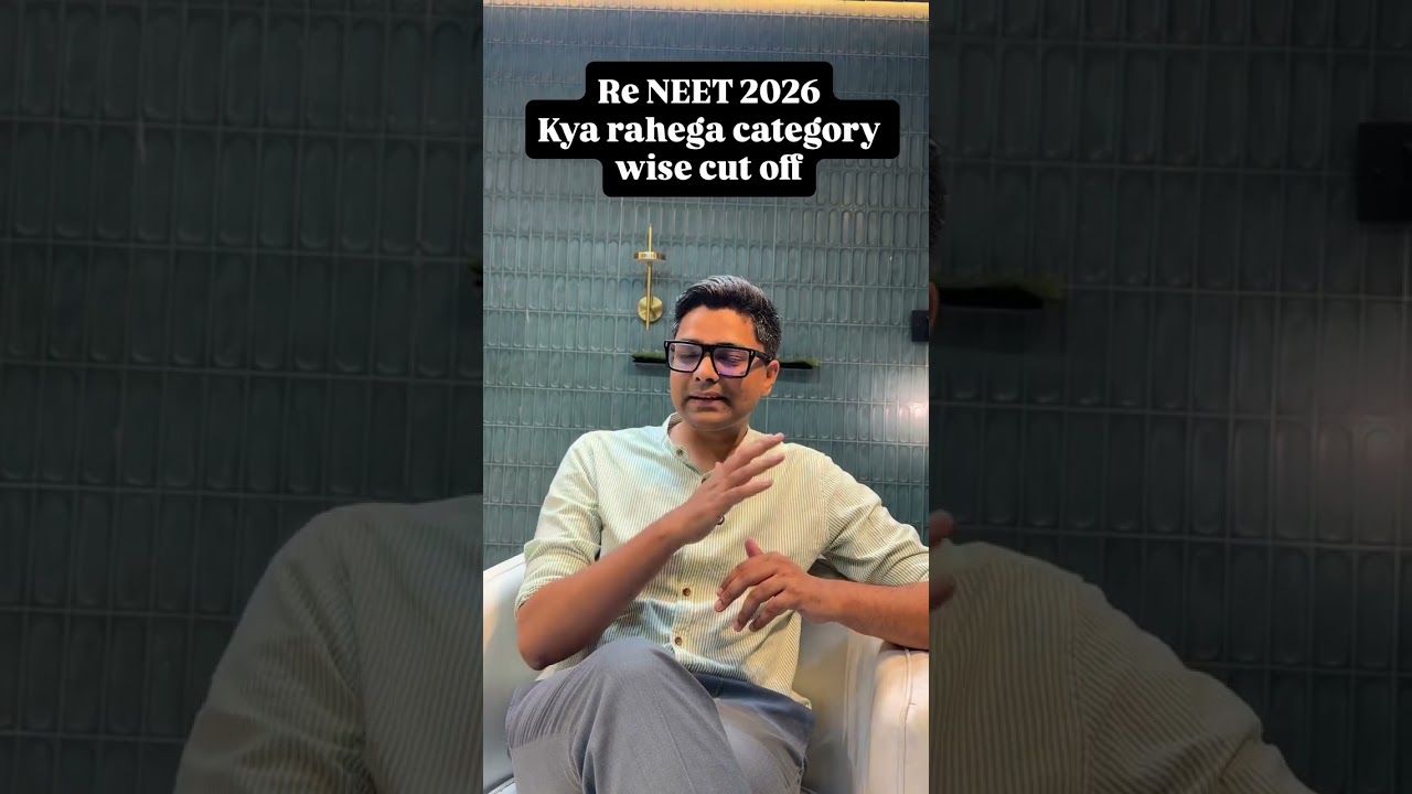 Re-NEET 2026: What will be the category-wise cutoff? #neet #mbbs #neet2026 #medical #Reneet
