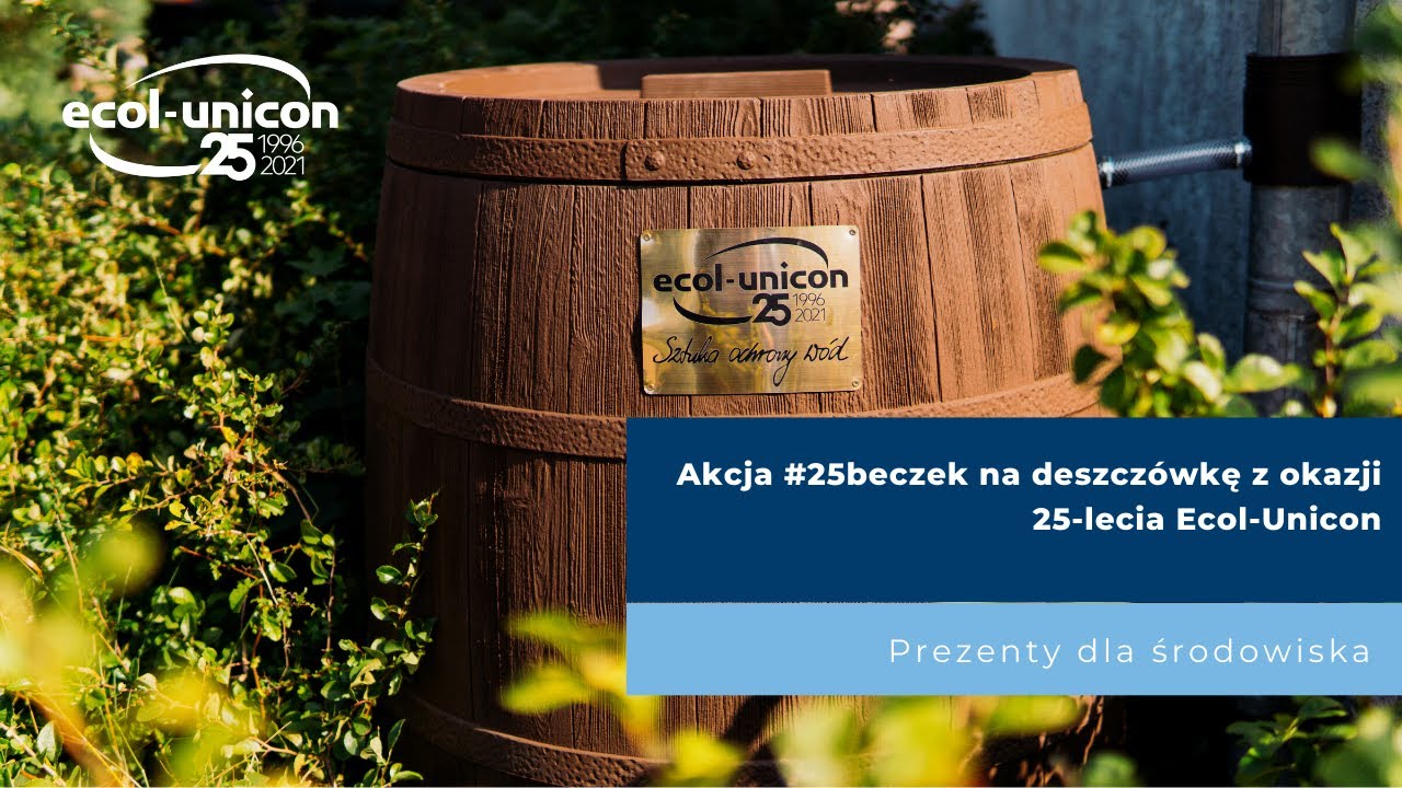 25 beczek na deszczówkę – nasza jubileuszowa akcja dla środowiska!
