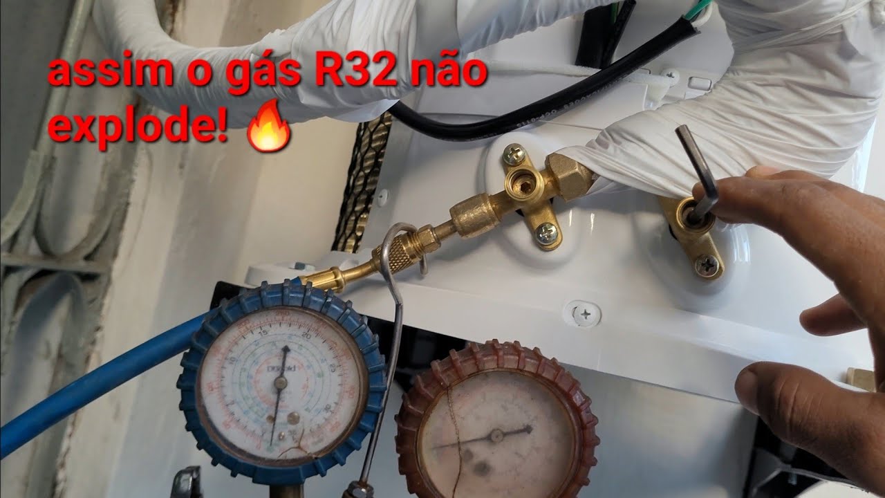 Assim não Explode o Gás R32 Cuidado na Instalação do ar condicionado Midea