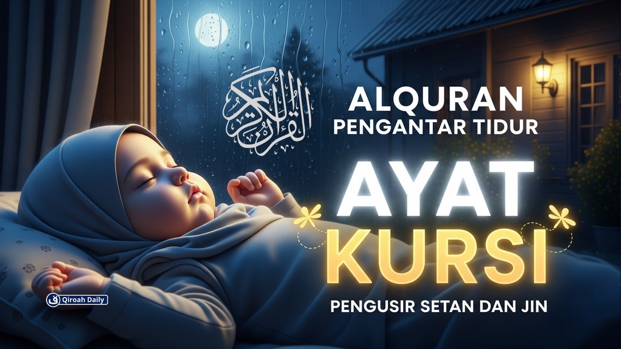 MUROTTAL AYAT KURSI اية الكرسي PENGANTAR TIDUR PELINDUNG DIRI, PENGUSIR SYAITAN BIKIN TIDUR TENANG
