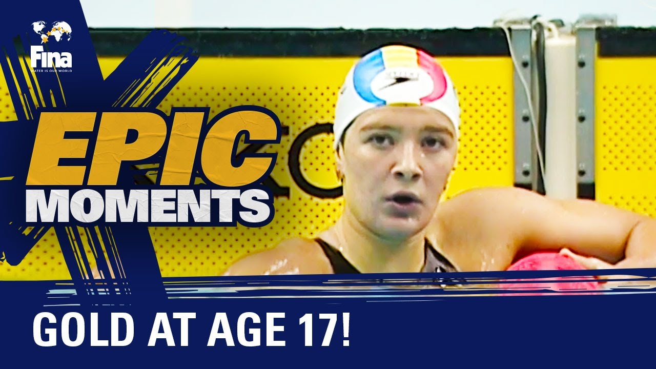 17-year-old Diana Mocanu wins Gold in an EPIC race! | Fukuoka 2001 | FINA World Championships