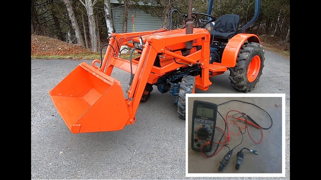 DIY Diagnosing No Start Condition Due To Faulty Clutch Safety Switch In Tractor