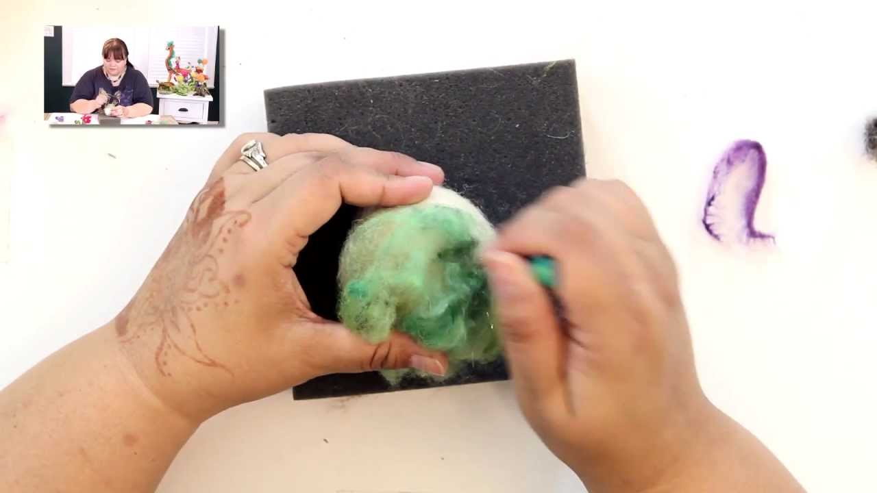 Basic Tools and Techniques for Felting