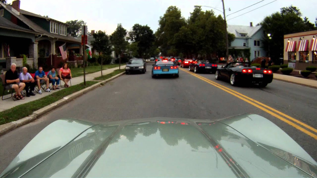Corvettes At Carlisle 2012 Downtown Parade