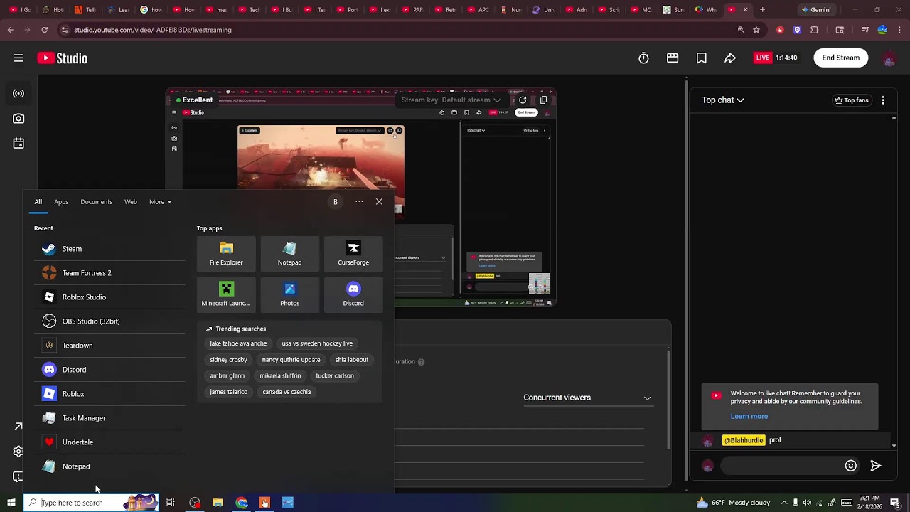 messing with baritone (and watching all my streams)