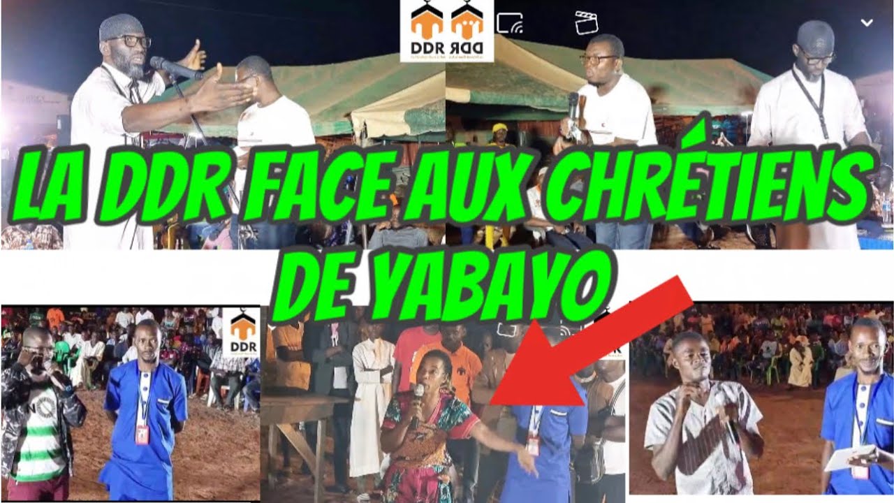 🟢Tournée de la #DDR🇨🇮 ( suivez le rappel de la #DDR suivie des échanges avec les chrétiens