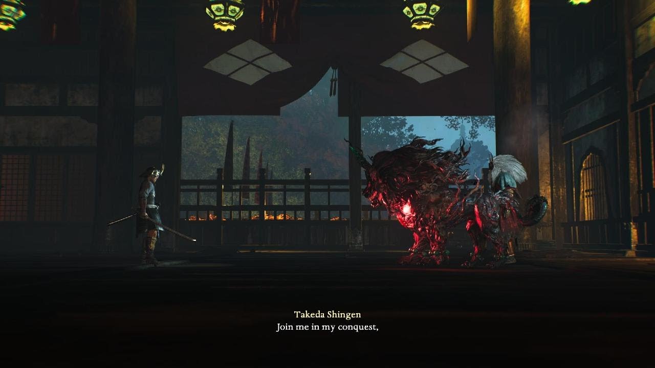 Nioh 3 Takeda Shingen Beast