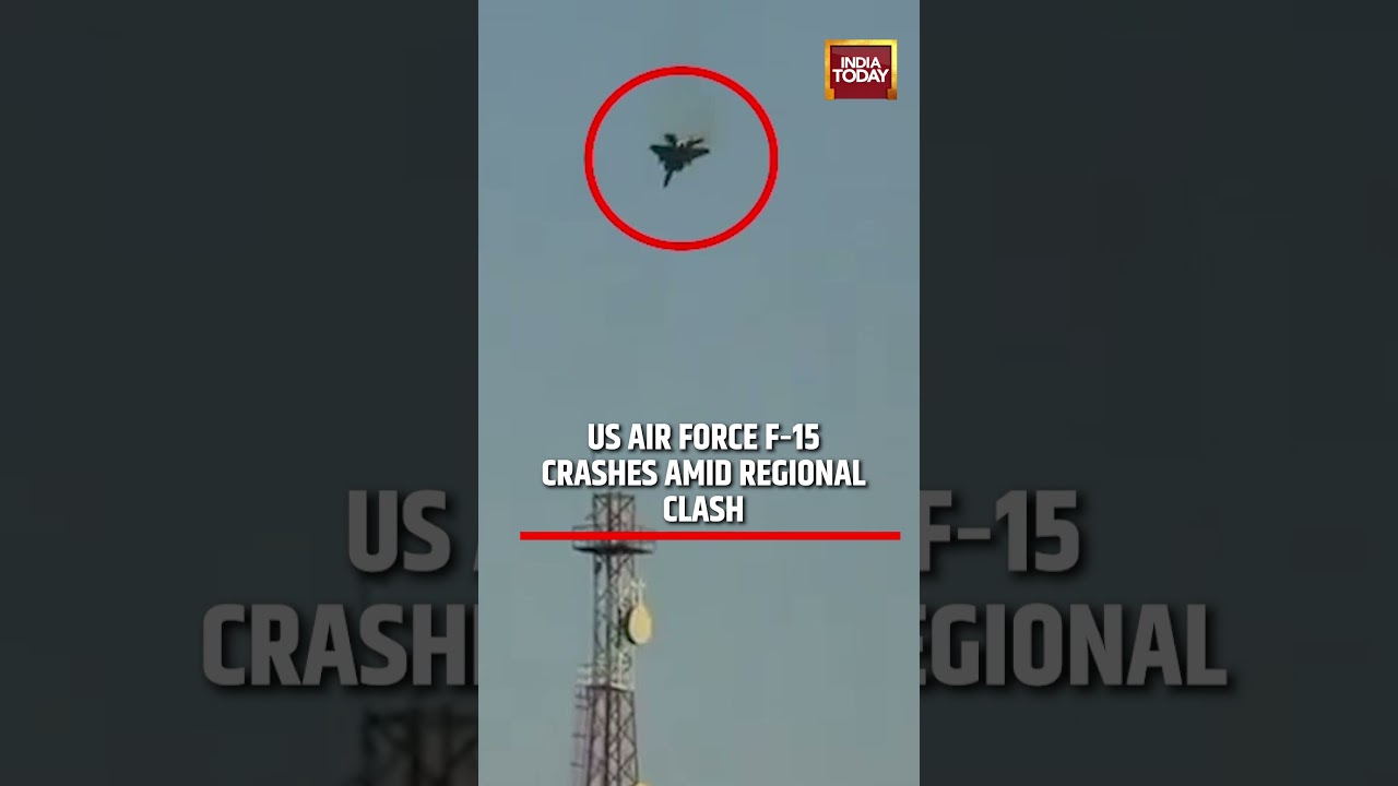 US Air Force F-15 Crashes Amid Regional Clash &ndash; Pilot Ejects Safely