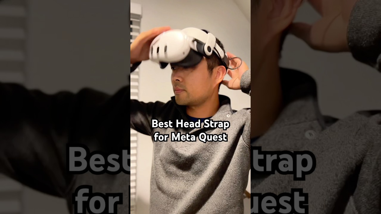 Maybe the Best Battery Head Strap for Meta Quest - BOBOVR M3 PRO #metaquest3s  #metaquest3 #vr