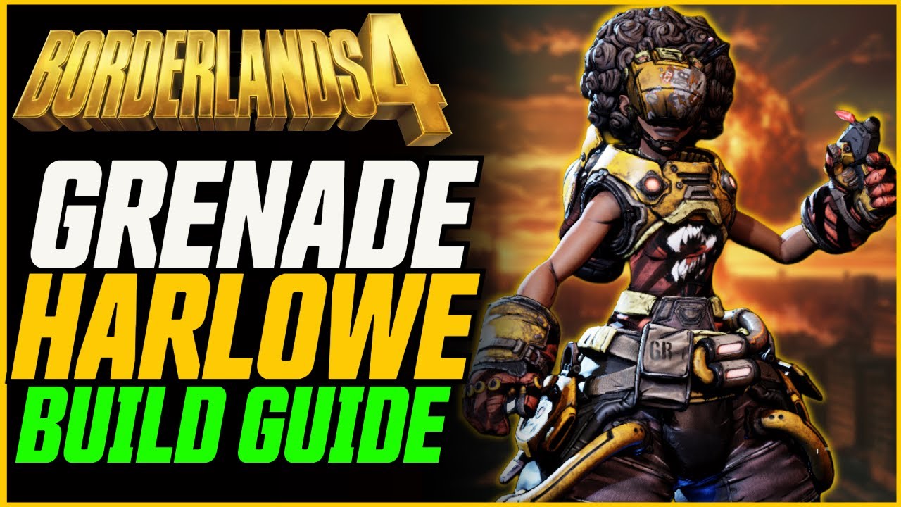 NEW Grenade Harlowe Build!! (Destroys UVHM6) // Borderlands 4 Harlowe Build Guide 