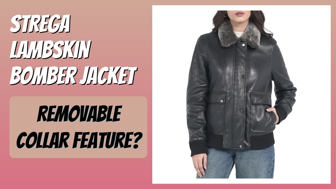 REVIEW (2026): STREGA Lambskin Bomber Jacket. Features
