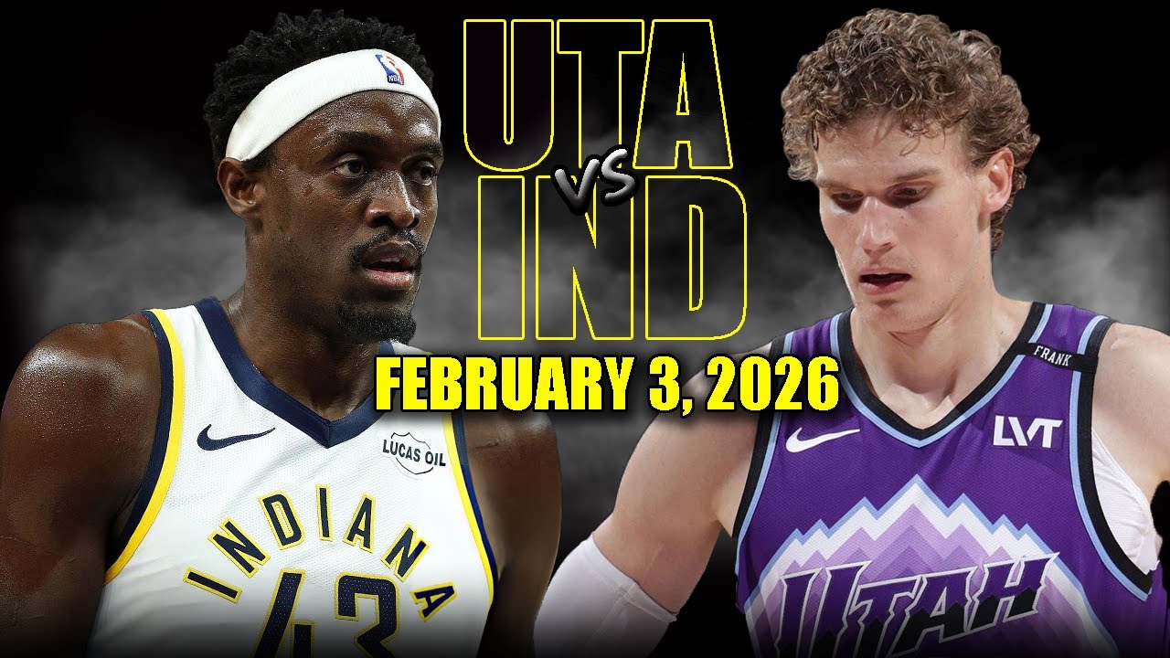 Utah Jazz vs Indiana Pacers Full Game Highlights &ndash; February 3, 2026 | NBA Season