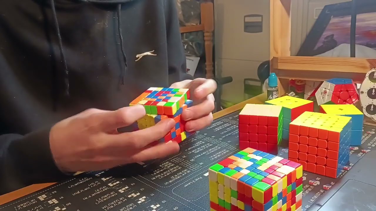 RTW:ep7 2x2-7x7 relay #2x2 #speedcubing #relay 