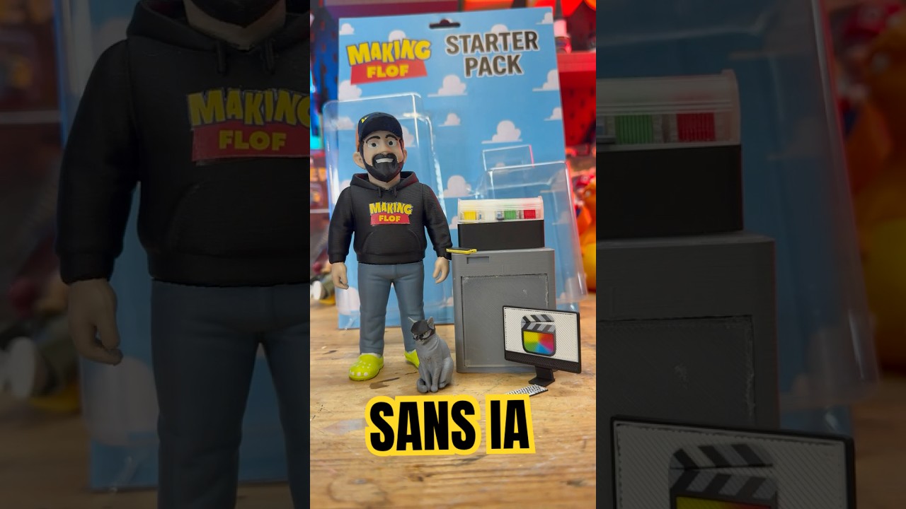 Vrai STARTER PACK sans IA 🎁 #starterpack #figurine #3dprinting #chatgpt #diy #toystory #packaging