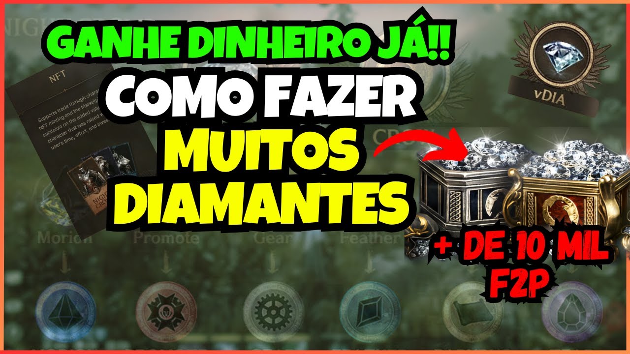 💎 Como Farmar MUITO Diamante (vDIA) em Night Crows e Ganhar Dinheiro com NFT Gaming! 💰🎮