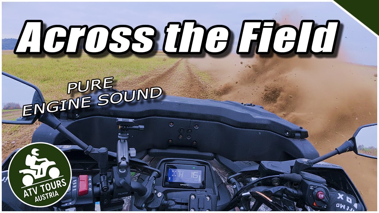 POV: CFMOTO Cforce 520L – Across the Field – ASMR Quad Ride | Pure Engine Sound, No Talking, 4K
