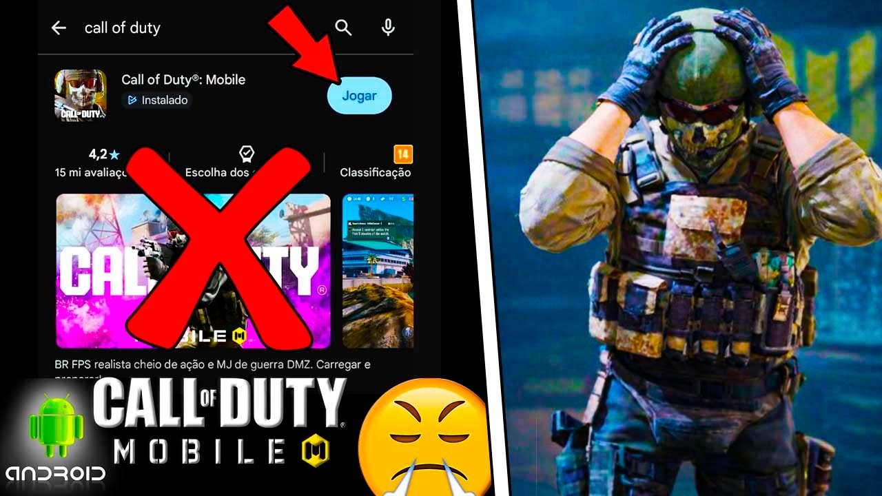 FIM DO CALL OF DUTY MOBILE! DESCASO TOTAL DA EMPRESA! 