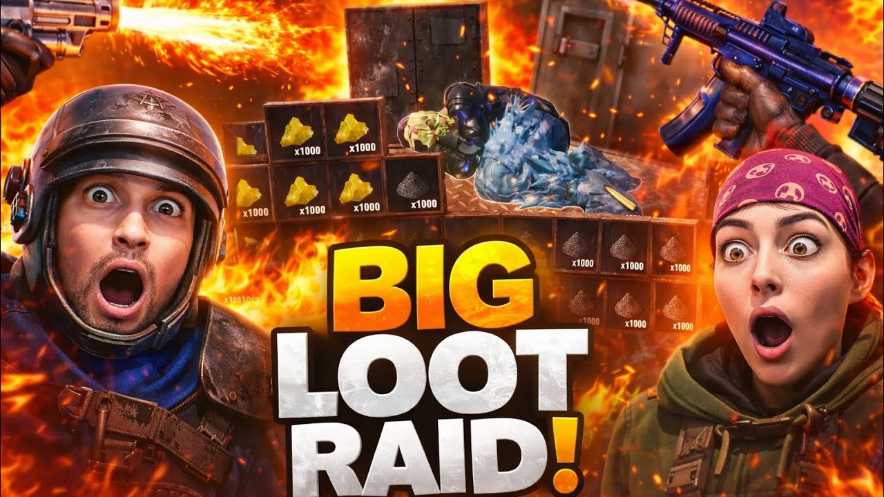 Insane loot in a big base|Oxide Survival Island