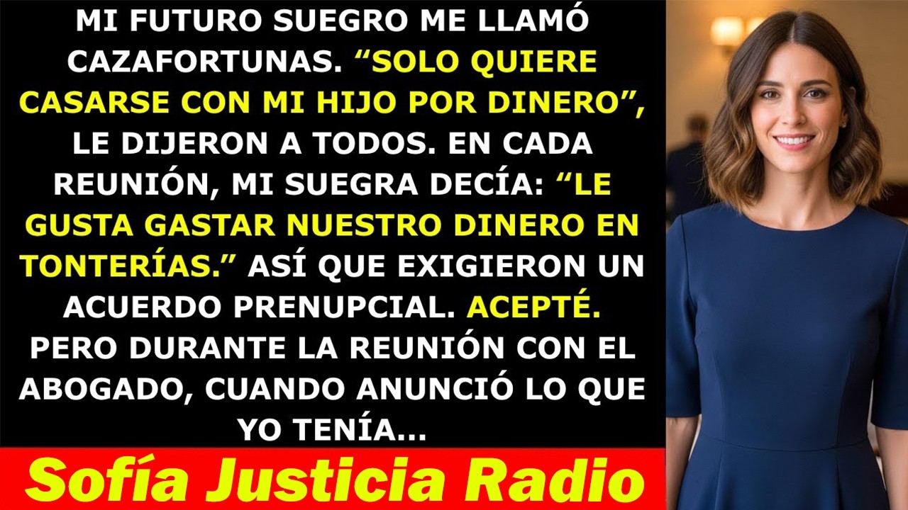 Mis Suegros Me Llamaron Cazafortunas y Exigieron un Prenupcial — Pero La Verdad Los Sorprendió...