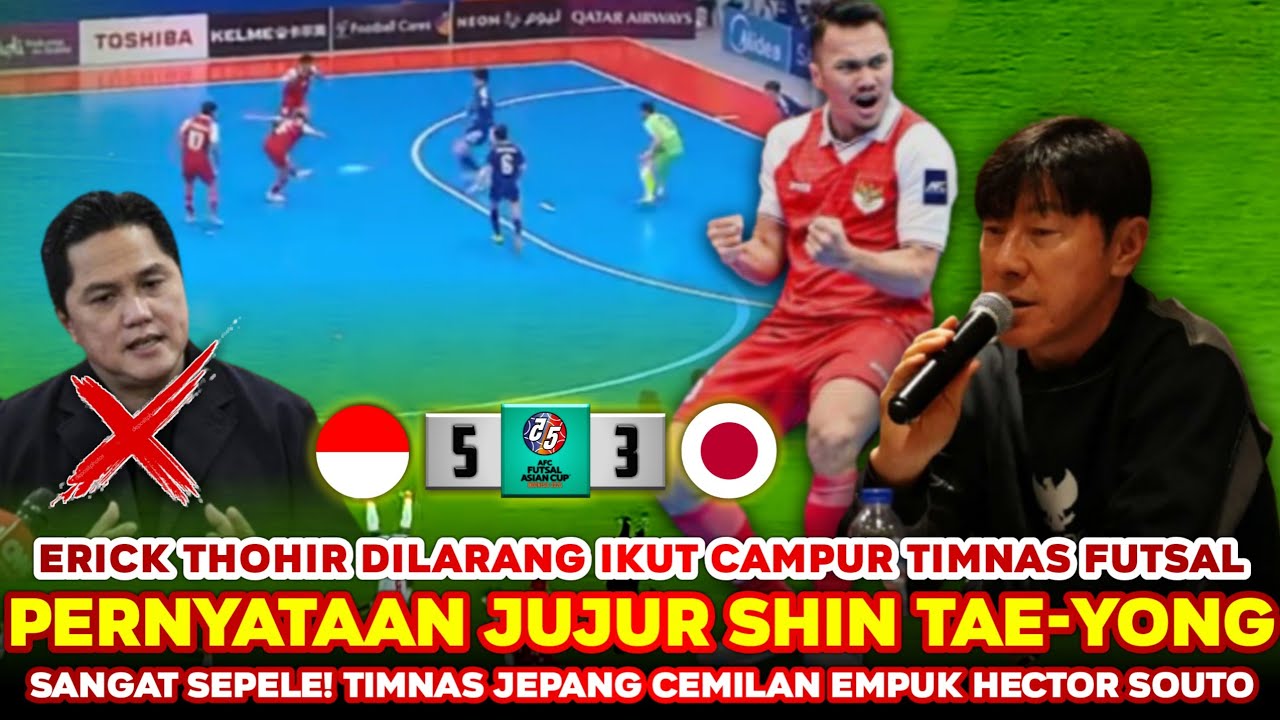 JEPANG SEPELE❗ Hasil Timnas Futsal Indonesia vs Jepang Semi-fina 5-3❗ Erick LO JANGAN MUNCUL❗