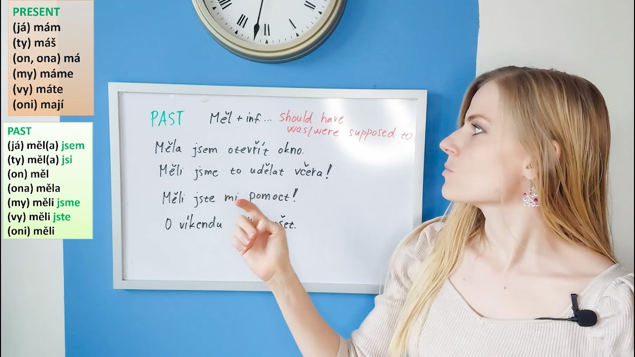 "Mít" as a Modal Verb in Czech