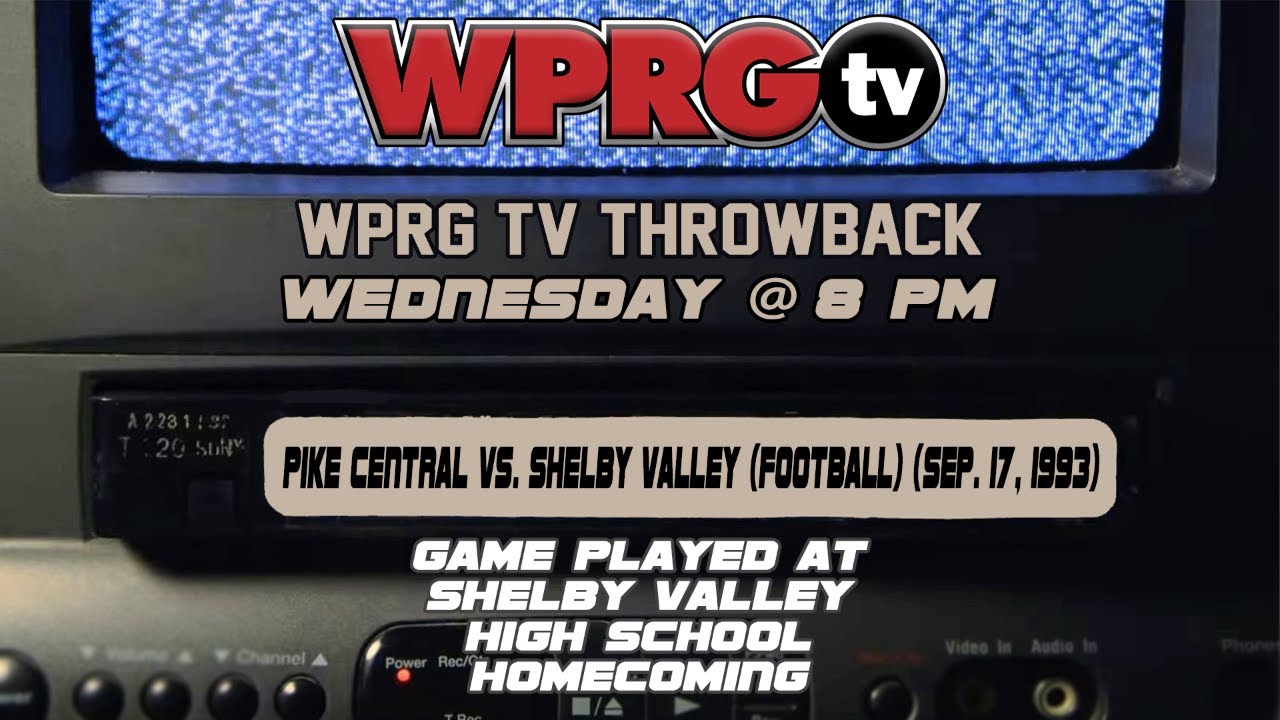 [WPRGtv Throwback] Pike Central vs. Shelby Valley (September 17, 1993) [Homecoming]