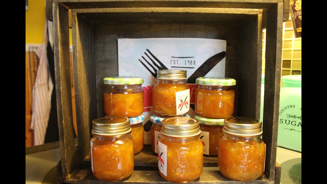 Orange Marmalade  - Bonita's Kitchen