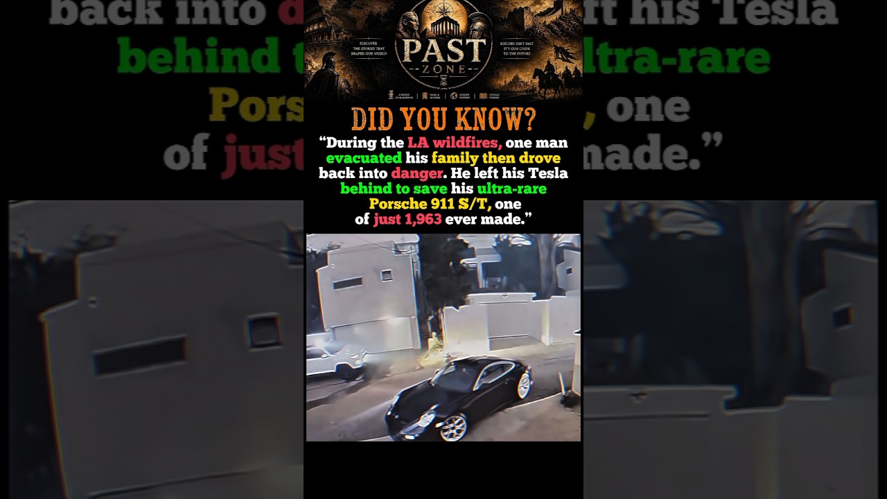 He Risked Everything for His Rare Porsche#shorts #history