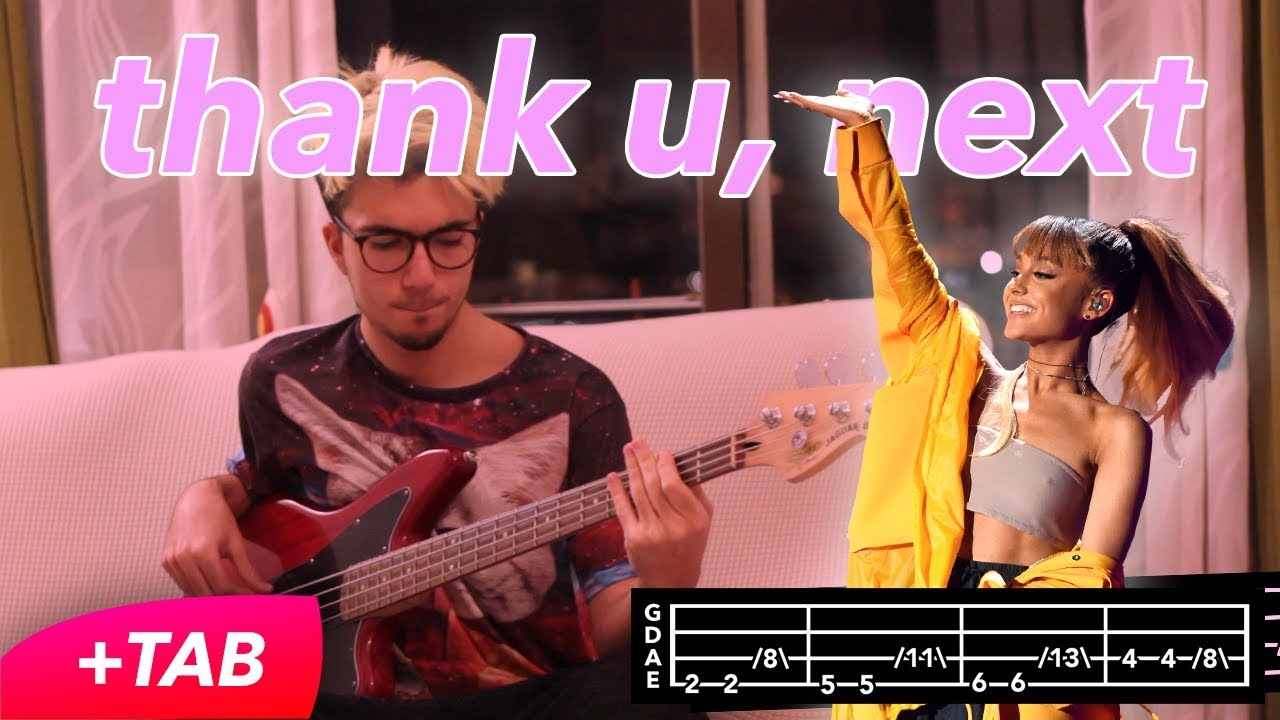Ariana Grande - thank u, next - Bass Cover with TAB