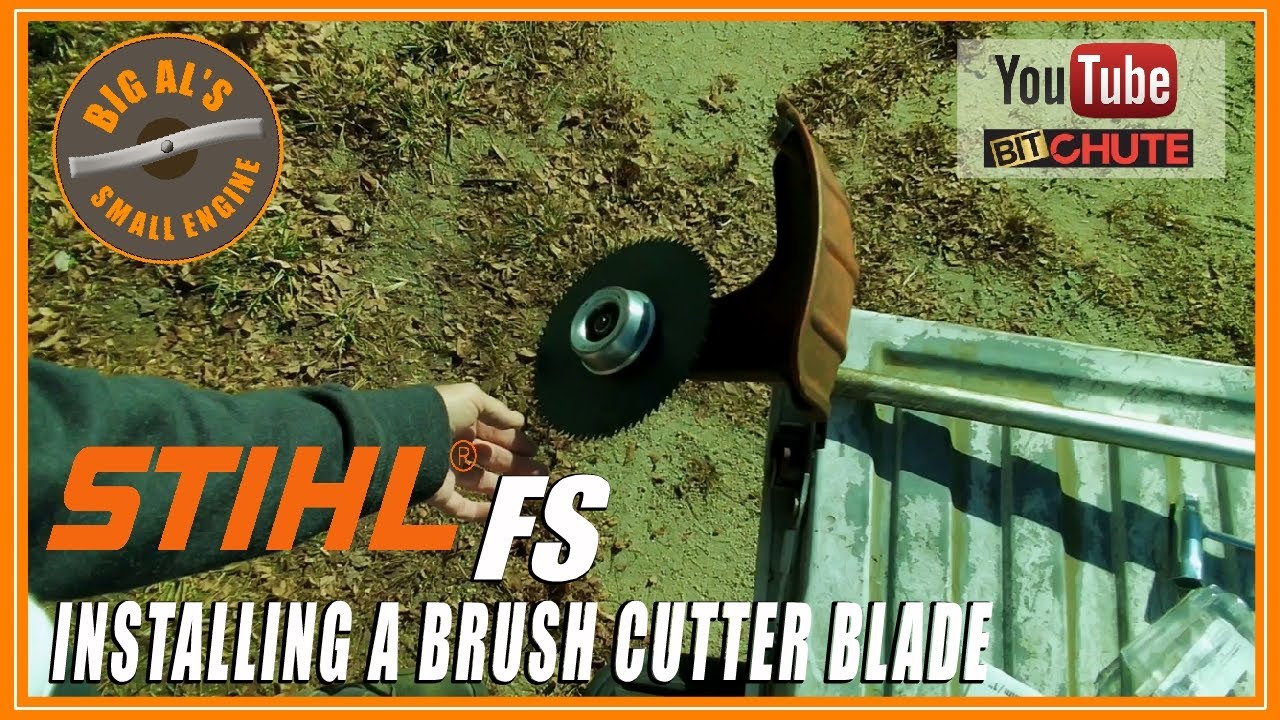 STIHL FS | Установка и использование пильного полотна для лесорубов