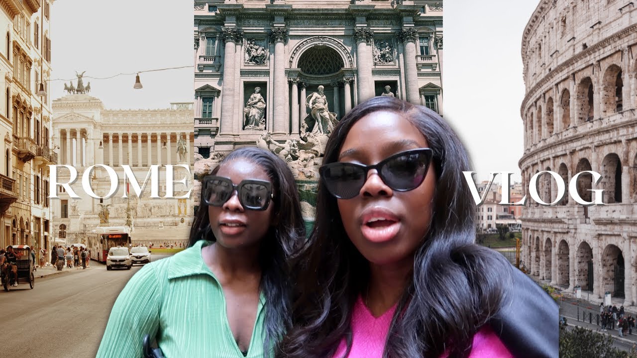 ROME VLOG | I flew my bestie out for her birthday | Colosseum, Vatican City, Food & Luxury Shopping!