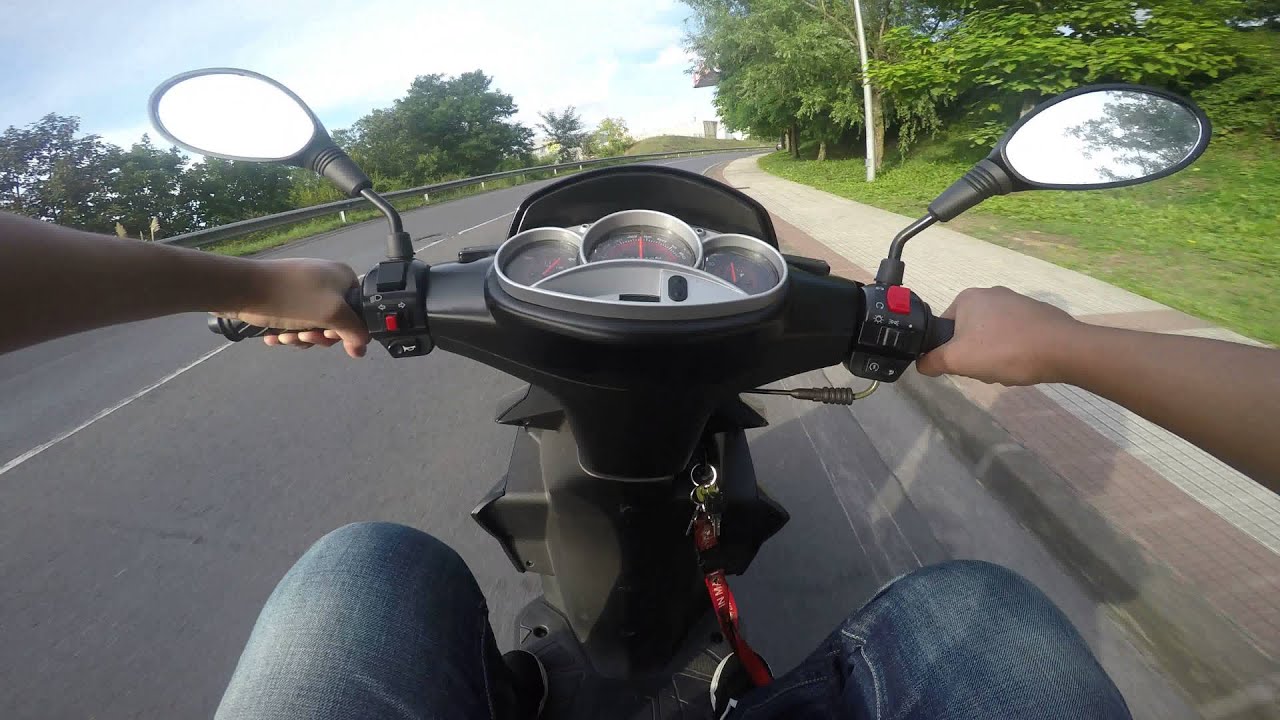Keeway Fact Evo 50cc GoPro hero black