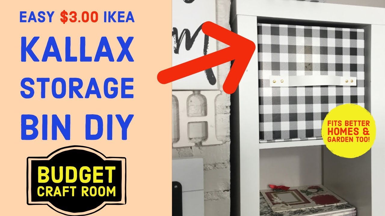 🌟SAVE $$🌟MAKE YOUR OWN KALLAX and BETTER HOMES & GARDENS Bins/Holds 12x12 Papers & Much More