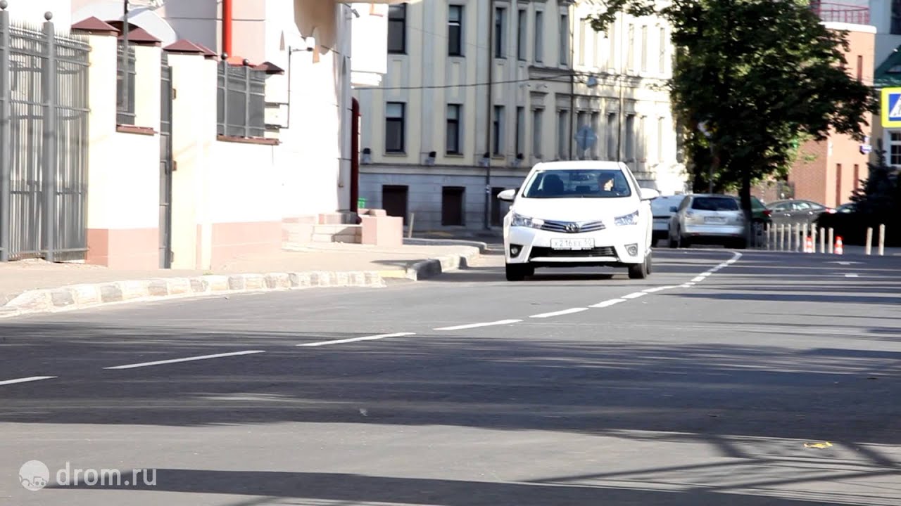 Toyota Corolla на тест-драйве Drom.ru