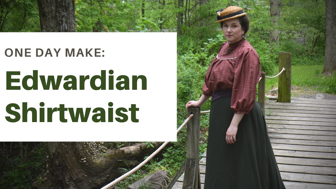 One Day Makes - Edwardian Shirtwaist