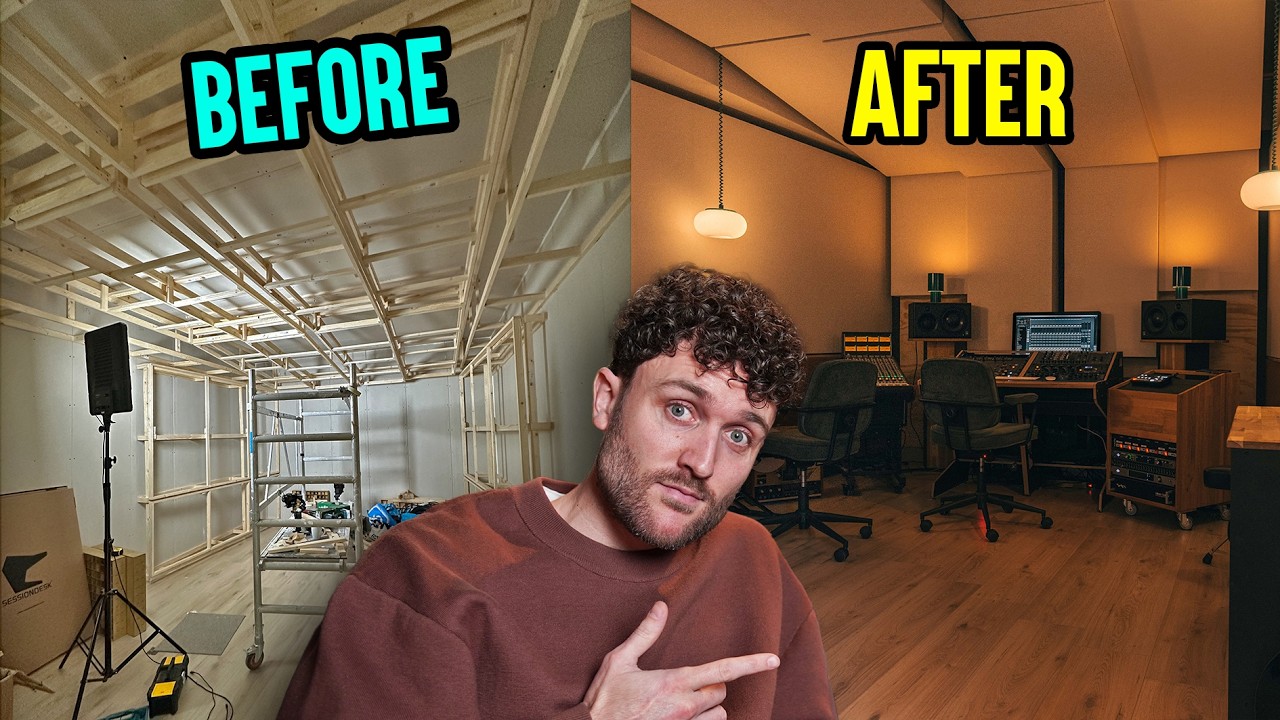 Full Build | Building my Musicstudio from Start to Finish