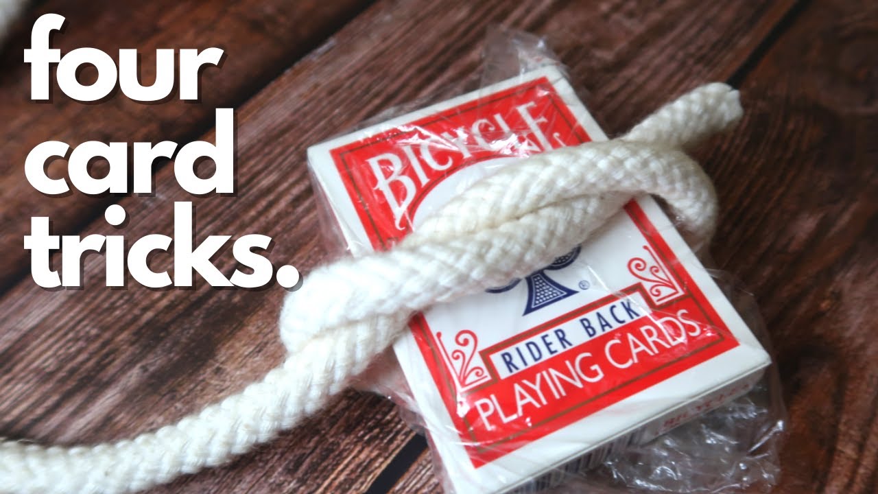 4 Card Tricks Revealed: Fool Your Friends 