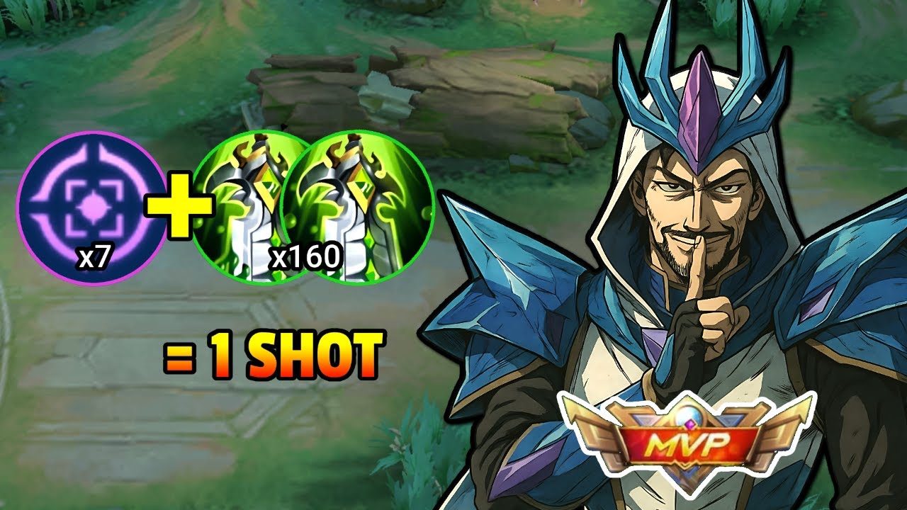 KHALEED NEW ONE SHOT BUILD & EMBLEM!!💀 | THIS DAMAGE SHOULD BE ILLEGAL! (100% BROKEN) - MLBB