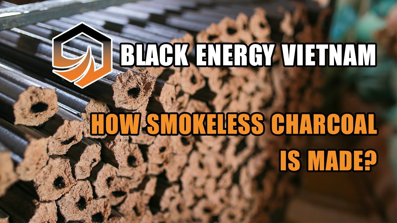 Smokeless Briquette Charcoal Production