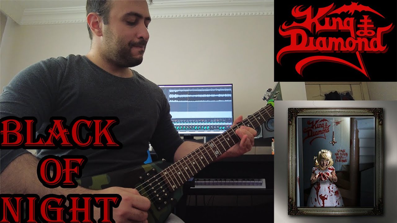 King Diamond - Black of Night (Full Guitar Cover)