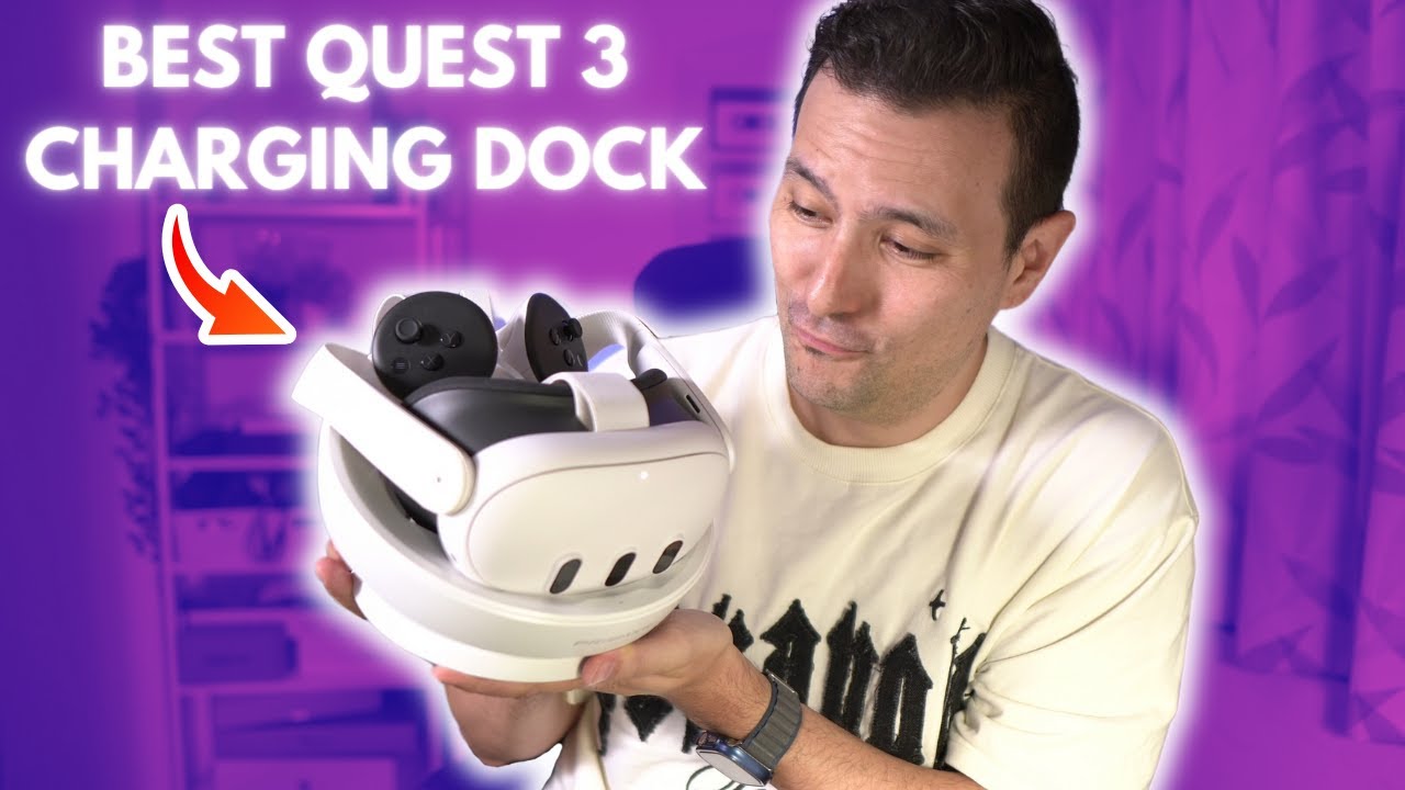 ЛУЧШАЯ ЗАРЯДНАЯ ДОК-СТАНЦИЯ QUEST 3 - PrismXR Carina D1 - Лучше и дешевле, чем Meta Original!